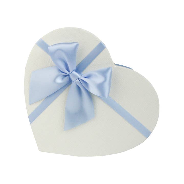 Emartbuy - Wholesale Gift box - Luxury Heart Shaped Blue/White Gift Box - Single (Sizes Available)1