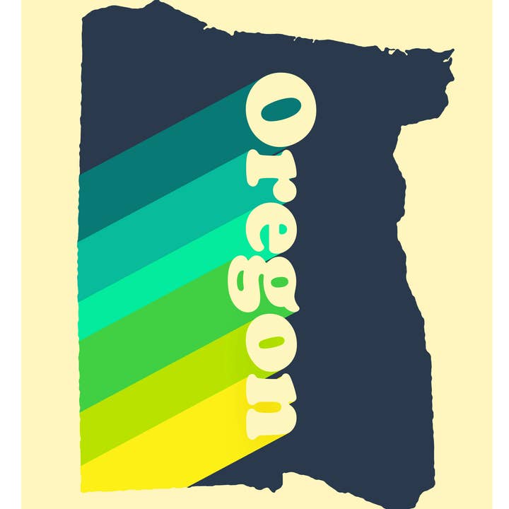 Oregon Rise - Kunstafdrukken voor wholesale door Robot Candy