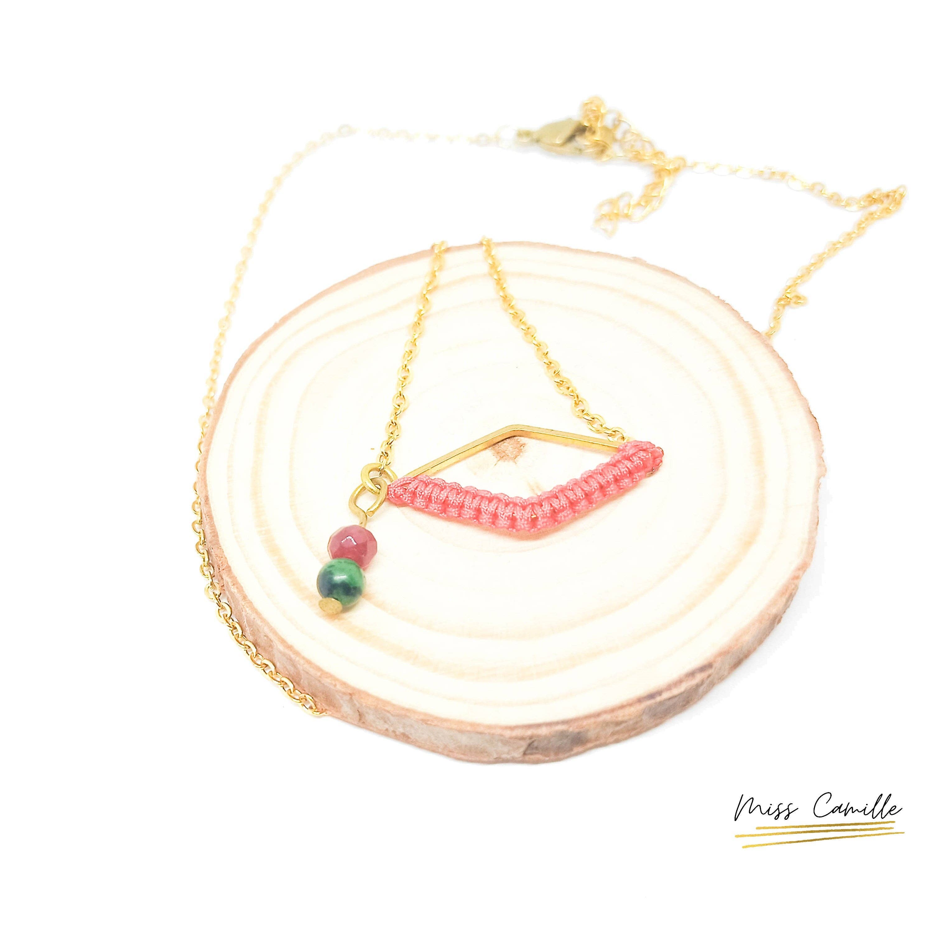 miss camille - Wholesale Pendant/Charm Necklace - Miss Camille “Asma” short diamond necklace10