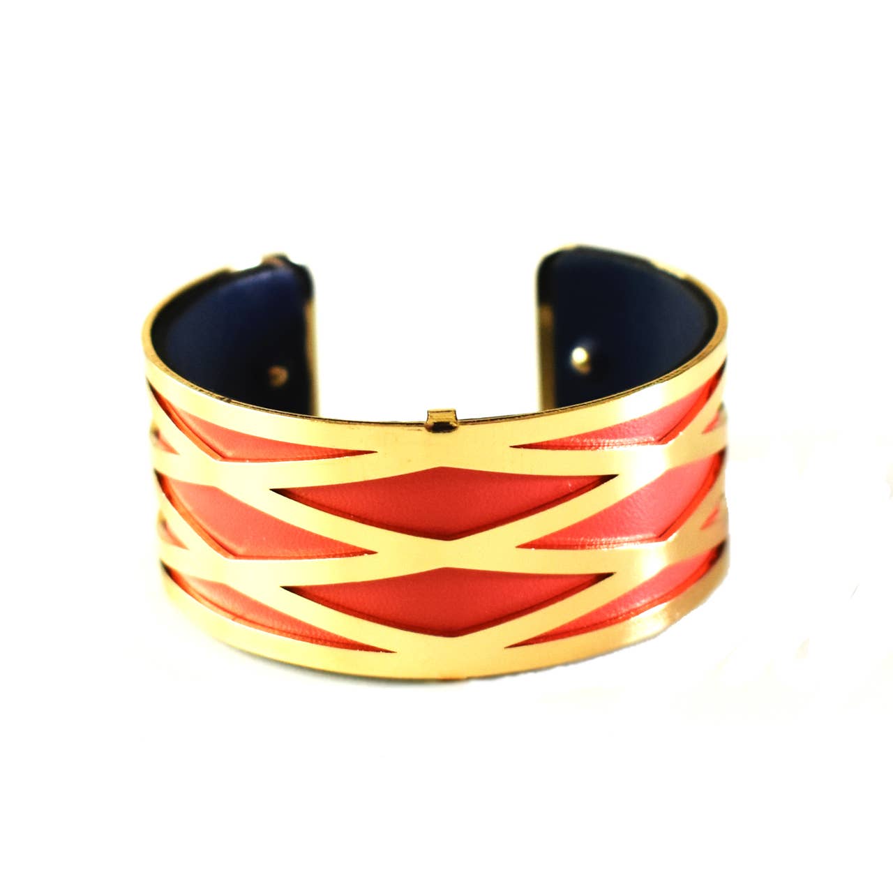 Laurent Scott Collection - Wholesale Cuff Bracelet - Interchangeable Cuff - Gold Diamond2