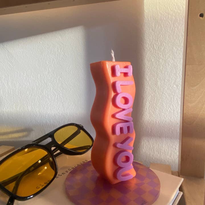 Twenty Two - Wholesale Novelty Candle - I Love You Candle4