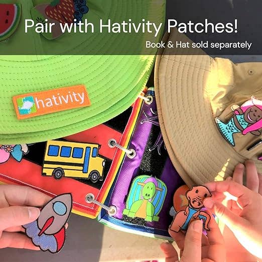 Inspire Create LLC – wholesale Patch – Hativity® Safari Patches (Set of 6 Patches)