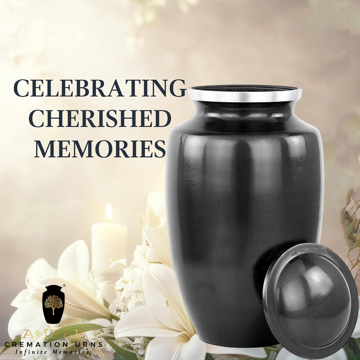 Ample Cremation Urns - Wholesale Urn - Adult Size Cremation Urn – Elegant and Strong5