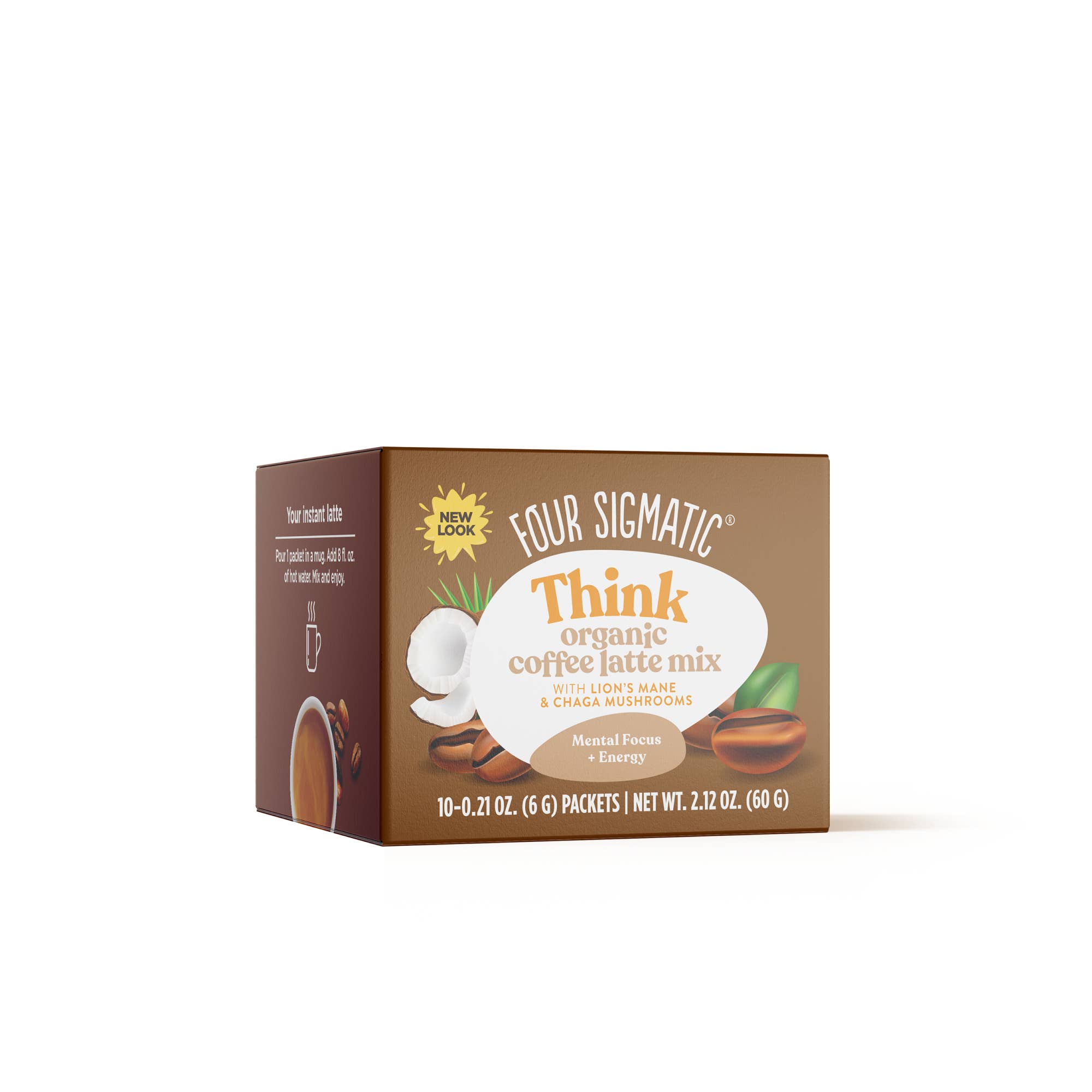 Four Sigmatic - Wholesale Instant Coffee/Espresso - Coffee Latte with Lion’s Mane
