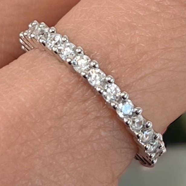 Cz sølvring 💧 for engroshandel hos Georgina Nicol