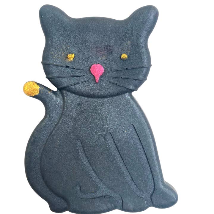 Bubble Bee Soapery – Engroshandel Sæbestykke – Halloween Hocus Pocus sort kat sæbe Bar hånd og krop sæt3