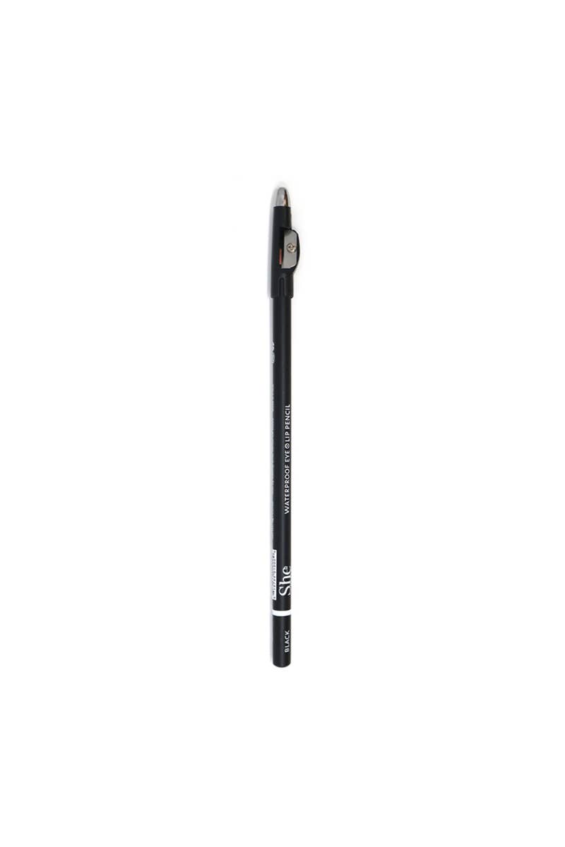 PINEAPPLE Beauty - Wholesale Eyeliner/Pencil - She LPS01 Eyeliner Pencil w/Sharpener Black - 72pc2