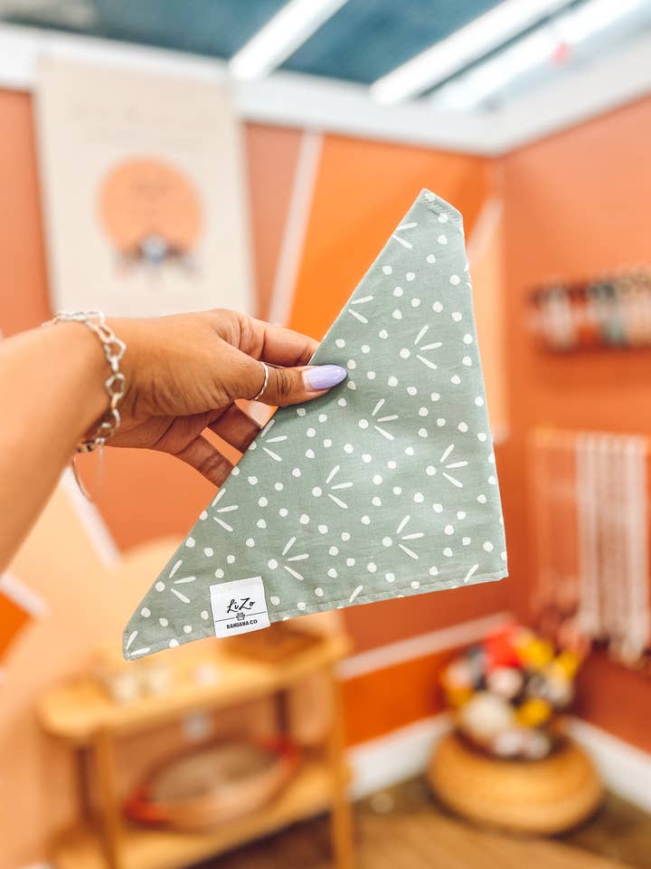 Bandana pour chien « Tiffany » pour la vente par LiZo Bandana Co