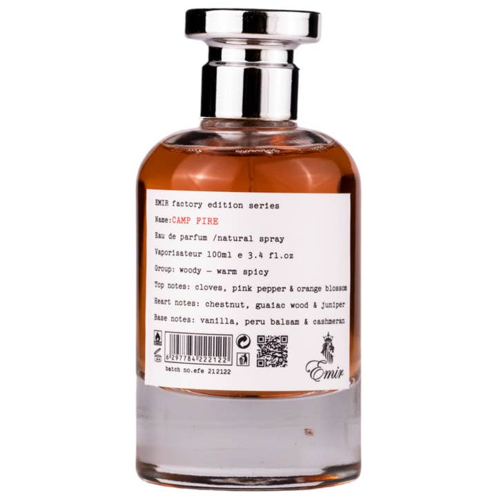 Emir Camp Fire Factory Edition Eau de Parfum 100 ml for engroshandel hos S.C. ROMSCENT TRADING S.R.L.