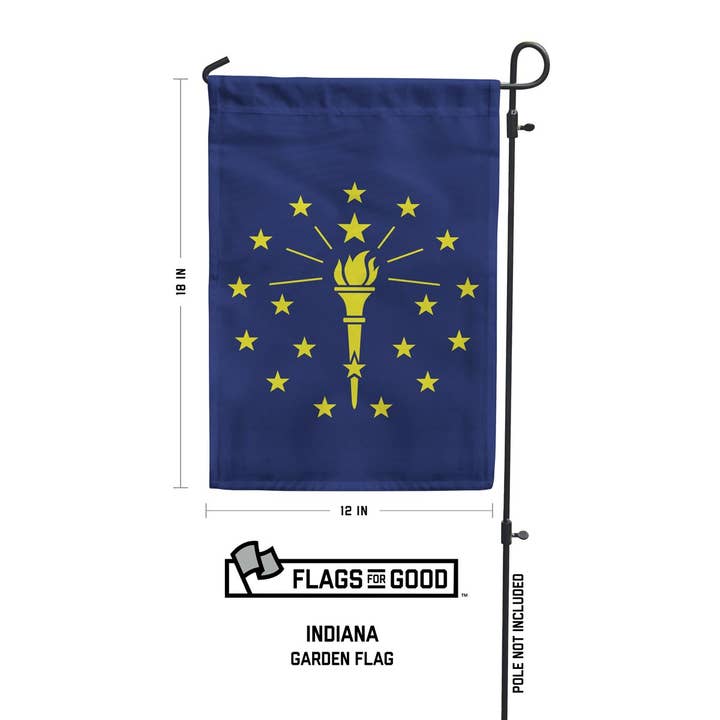 Flags For Good - Wholesale Flag - Indiana Garden Flag3