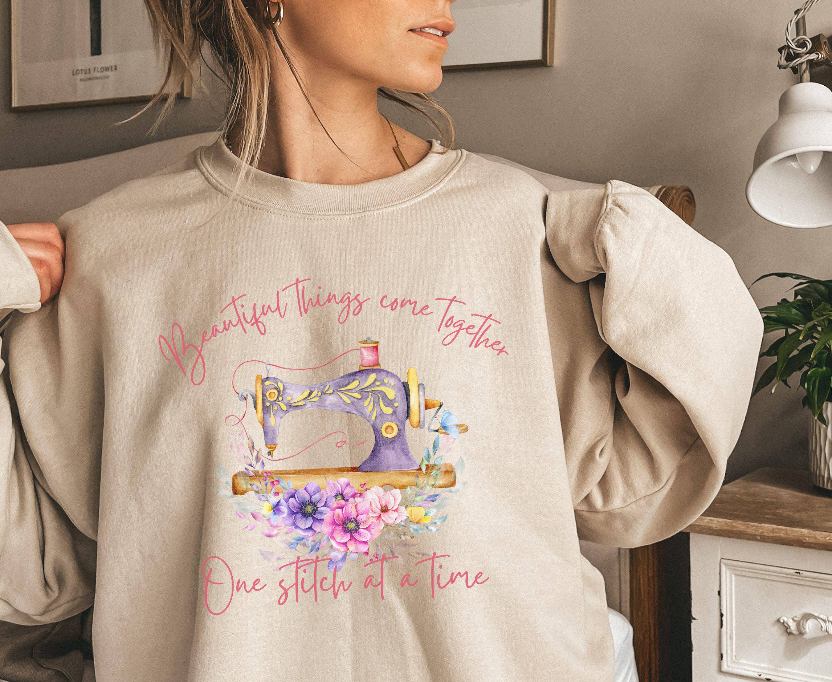 NVC Ecommerce LLC - Wholesale T-Shirt (Graphic) - Women's - Sewing Lover Unisex T-Shirt, Sewing Retreat Sweatshirt 1