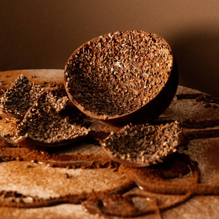 Osterei Zartbitterschokolade 88% Ecuador Single Origin für den Großhandel von Cioccolato Lavoratti 1938