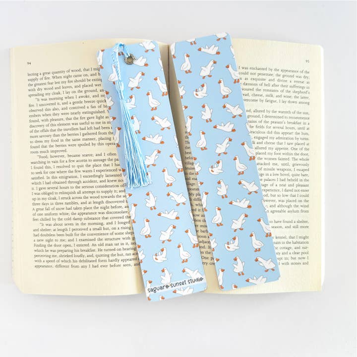Silly Goose Bookmark for wholesale by Saguaro Sunset Studio