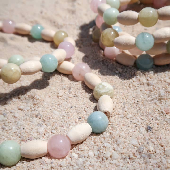 Bracelet en morganite de Springer pour la vente par Essenshell