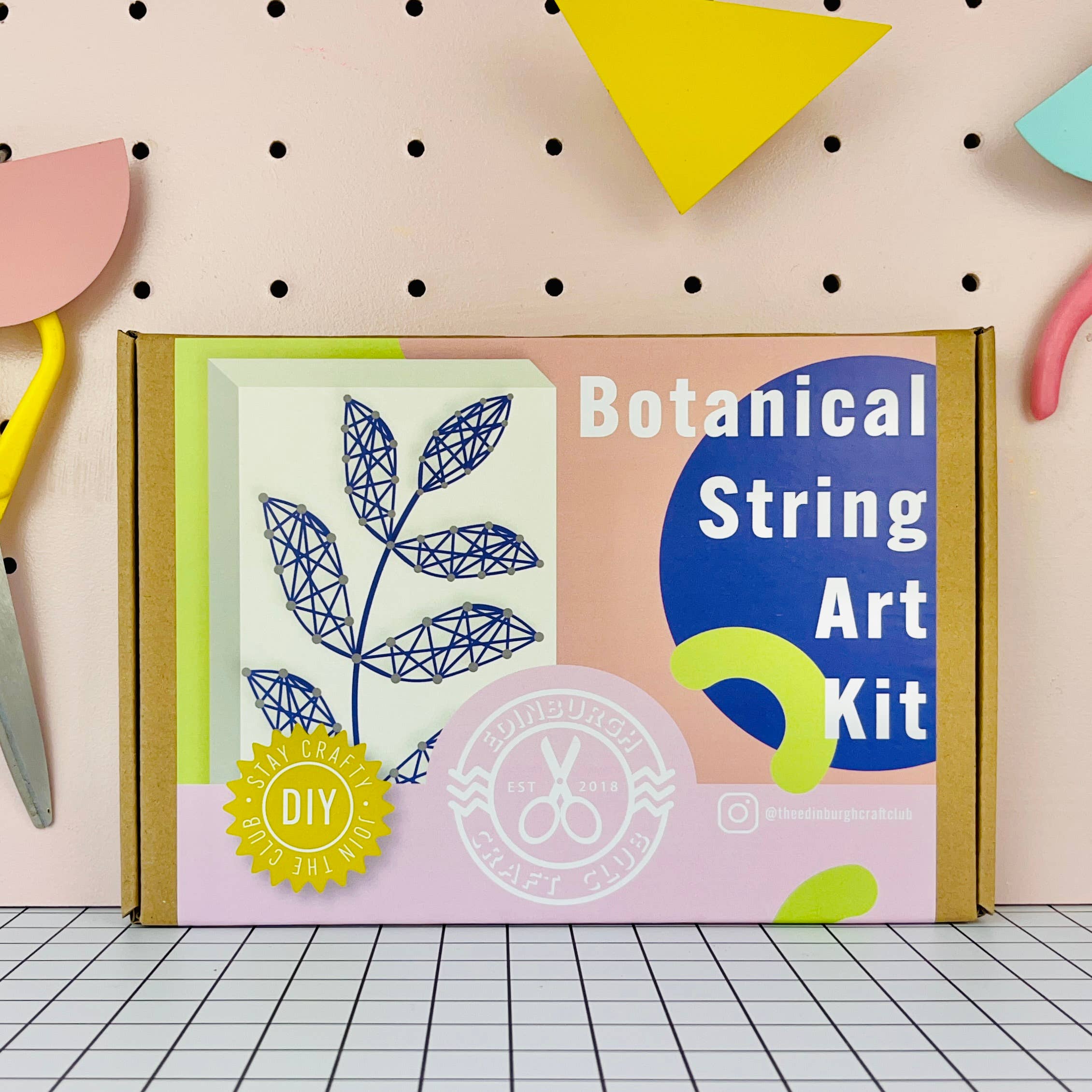 The Edinburgh Craft Club – Engroshandel DIY-hobbysæt – Botanisk strengkunstsæt1