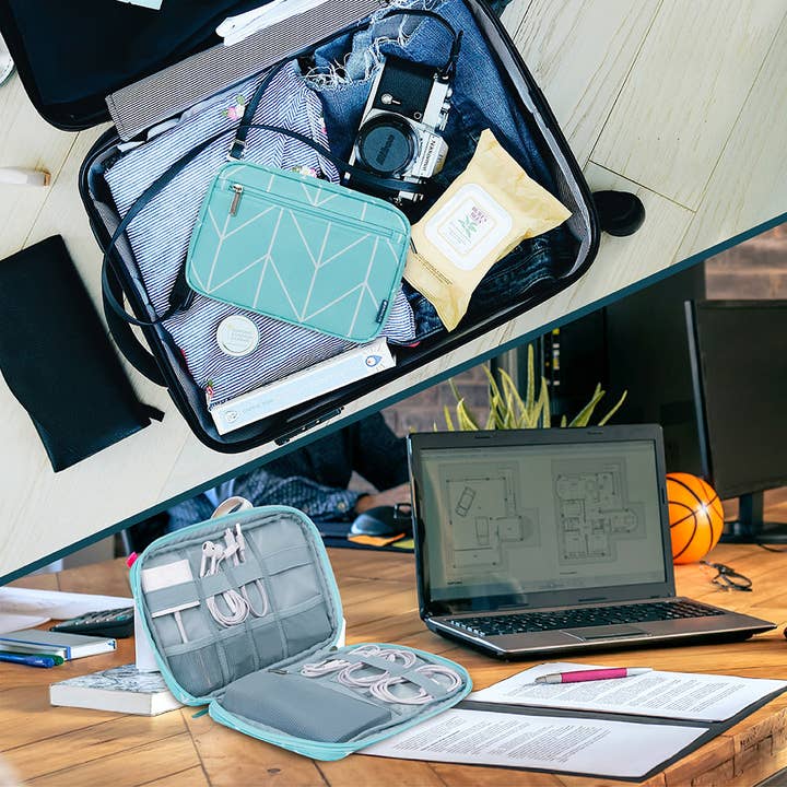 Pavilia - Wholesale Pouch - Unisex - Electronic Tech Organizer Bag33