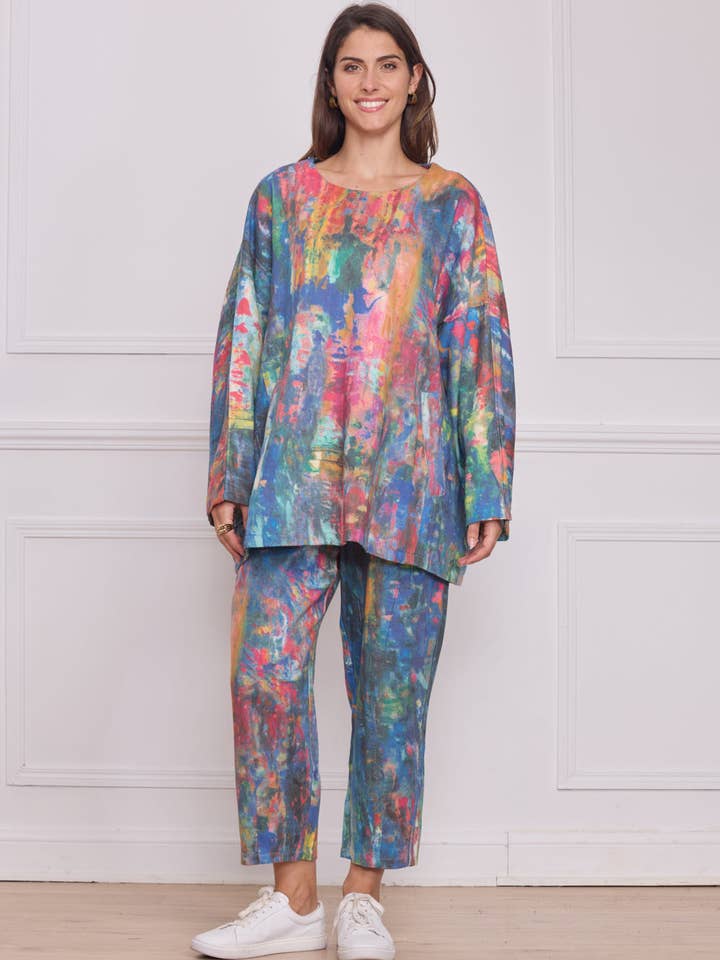 A108-B33 - Tunic for wholesale by BELLA BLUE