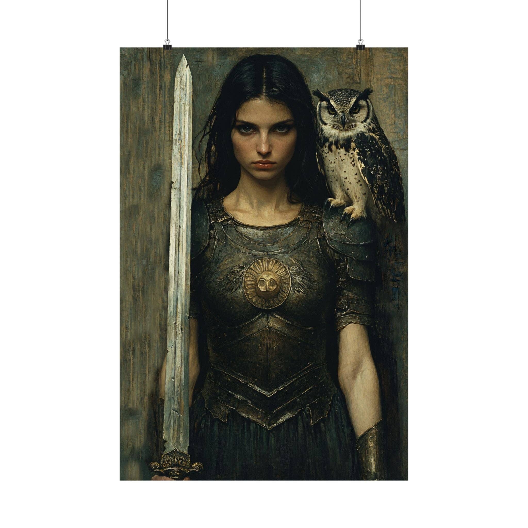 Ye Curiosity Shoppe - Wholesale Art Print - Athena Greek Goddess Art Print3