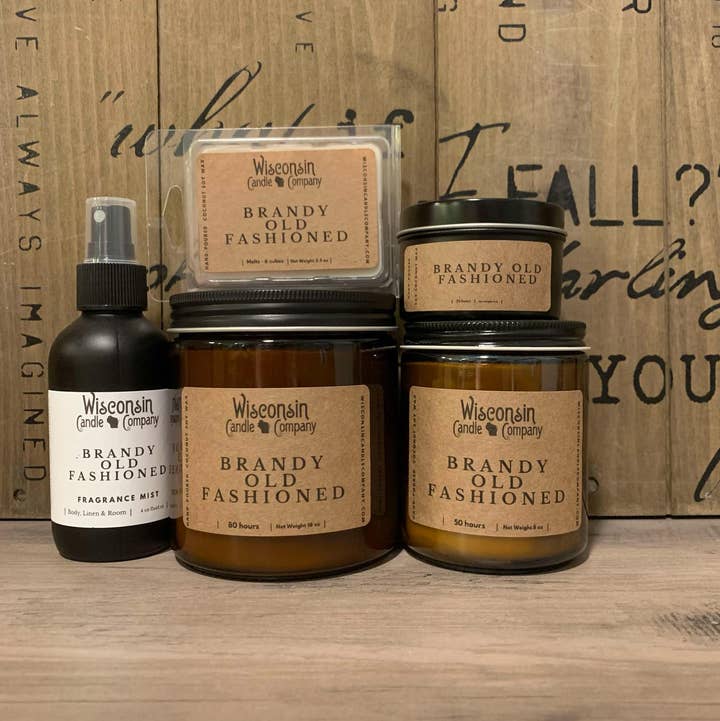 Wisconsin Candle Company - Wholesale Jar/Filled Candle - Brandy Old Fashioned5