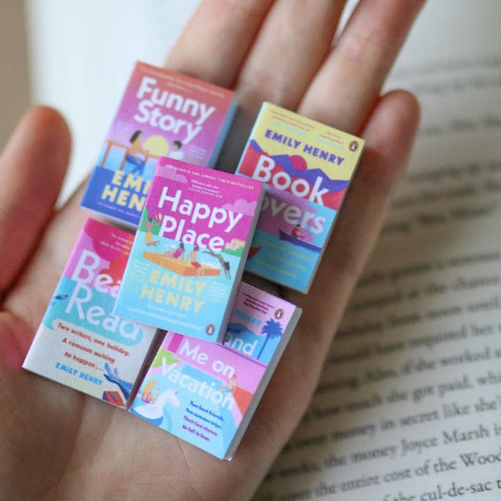 Edición Especial Mini Hecha a Mano Conjunto de Mini Libros de Emily Henry para venta al por mayor de The Sticker Shop