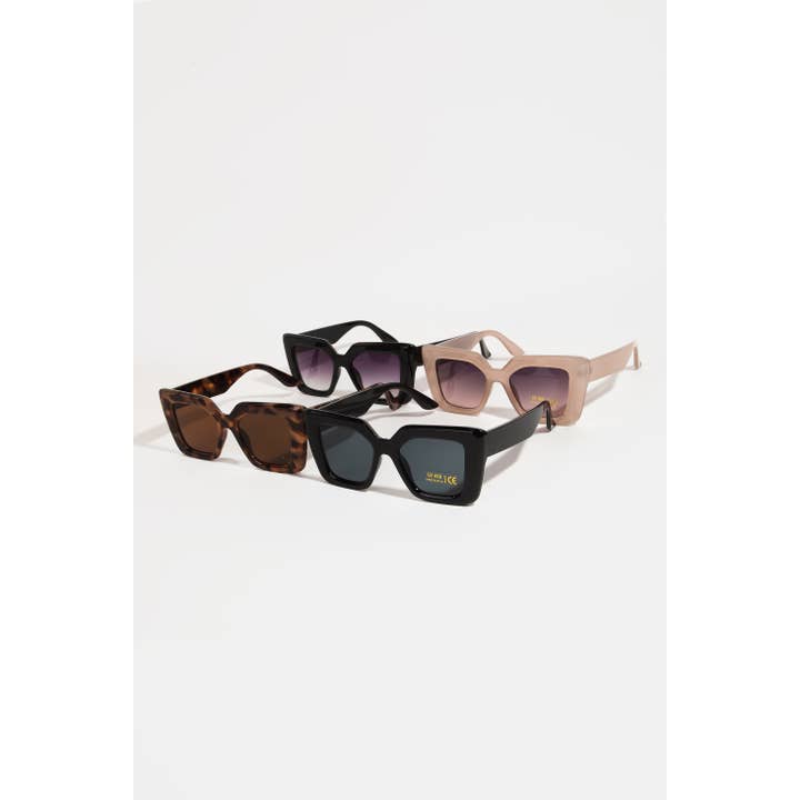 Assorted Thick Plastic Frame Cat Eye Sunglasses for wholesale on Faire