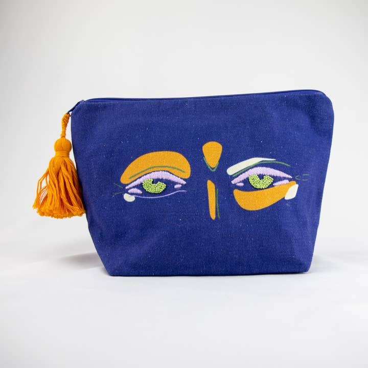 Dessert Ögon påsar naturligt/marinblå för wholesale av The Bereket Journey