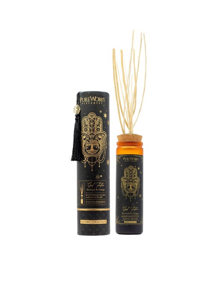 PURE WORKS Diffusore Esoteric 100 ml Palo Patchouli & Orange per la vendita all'ingrosso da parte di SferaNatura by INCI SRL