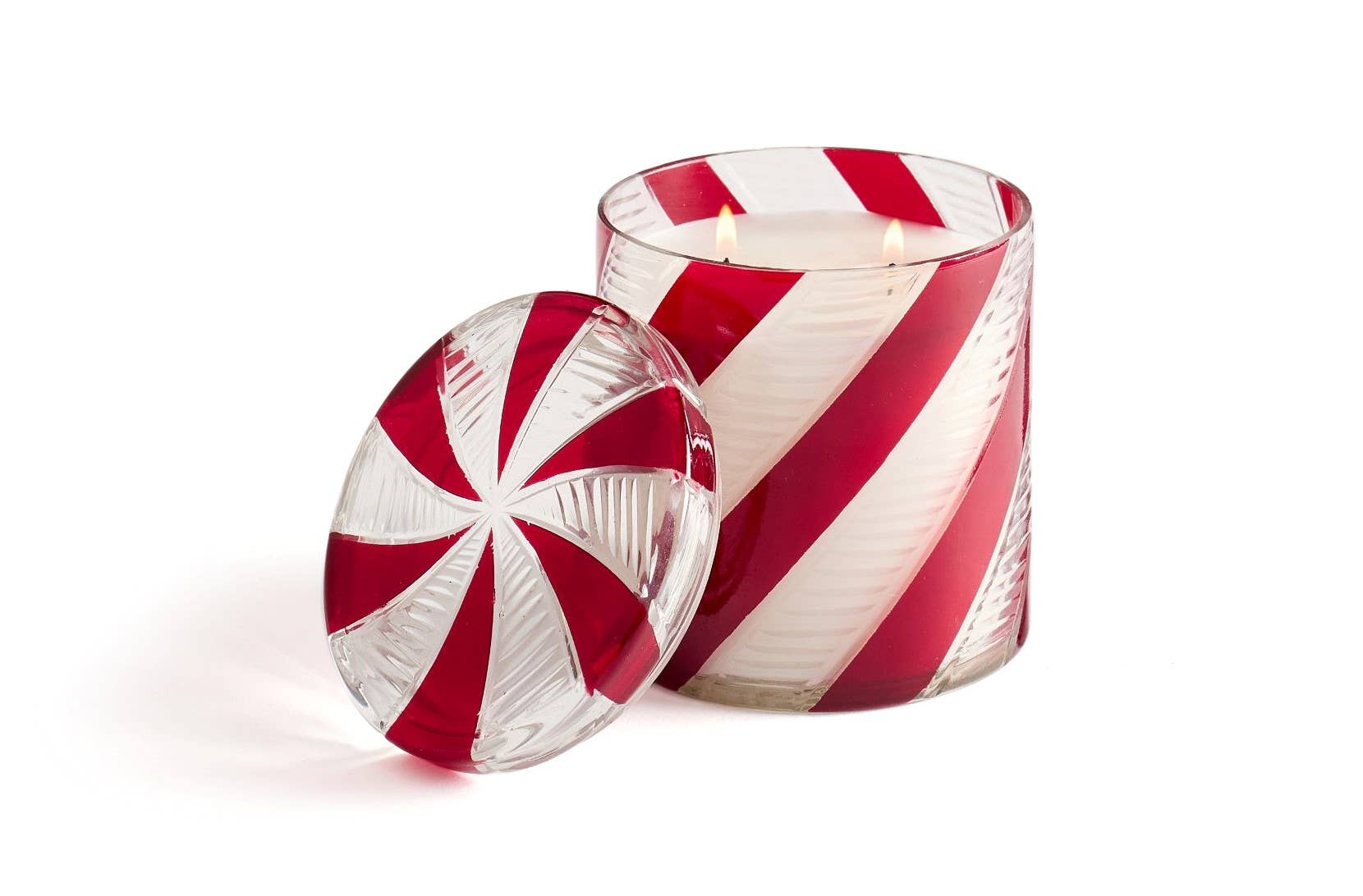 The SOi Company - Wholesale Jar/Filled Candle - Peppermint Twist Large 16oz Holiday Candle