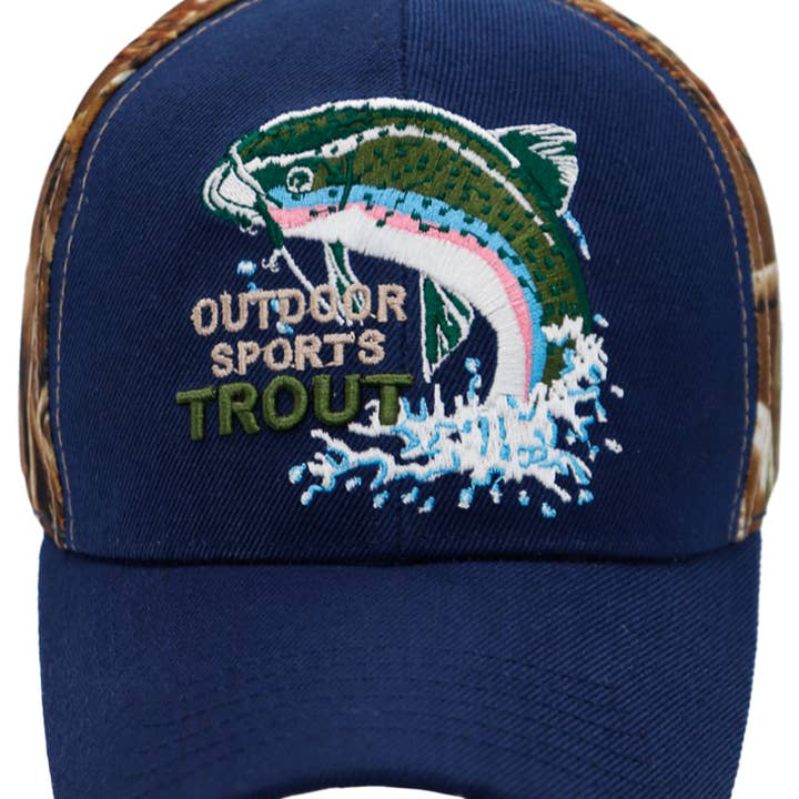 Cap Zone - Vente Casquette de baseball – unisexe - Casquette de baseball camouflage pour chasse et pêche à la truite et au bar11