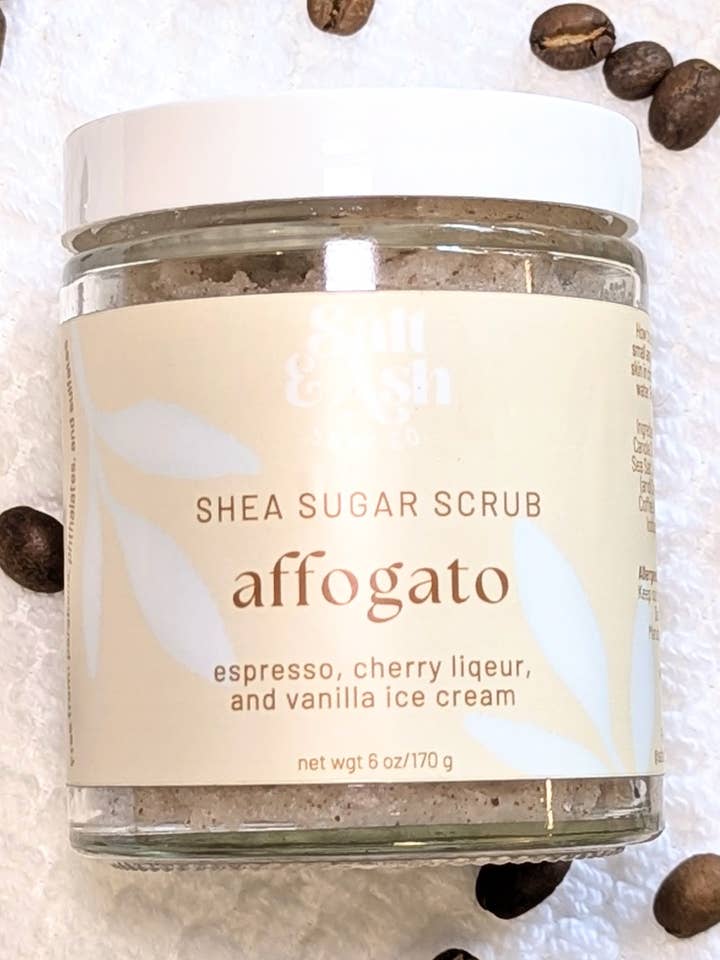 Affogato Body Scrub | Coffee Scrub for wholesale by Salt & Ash Soap Co