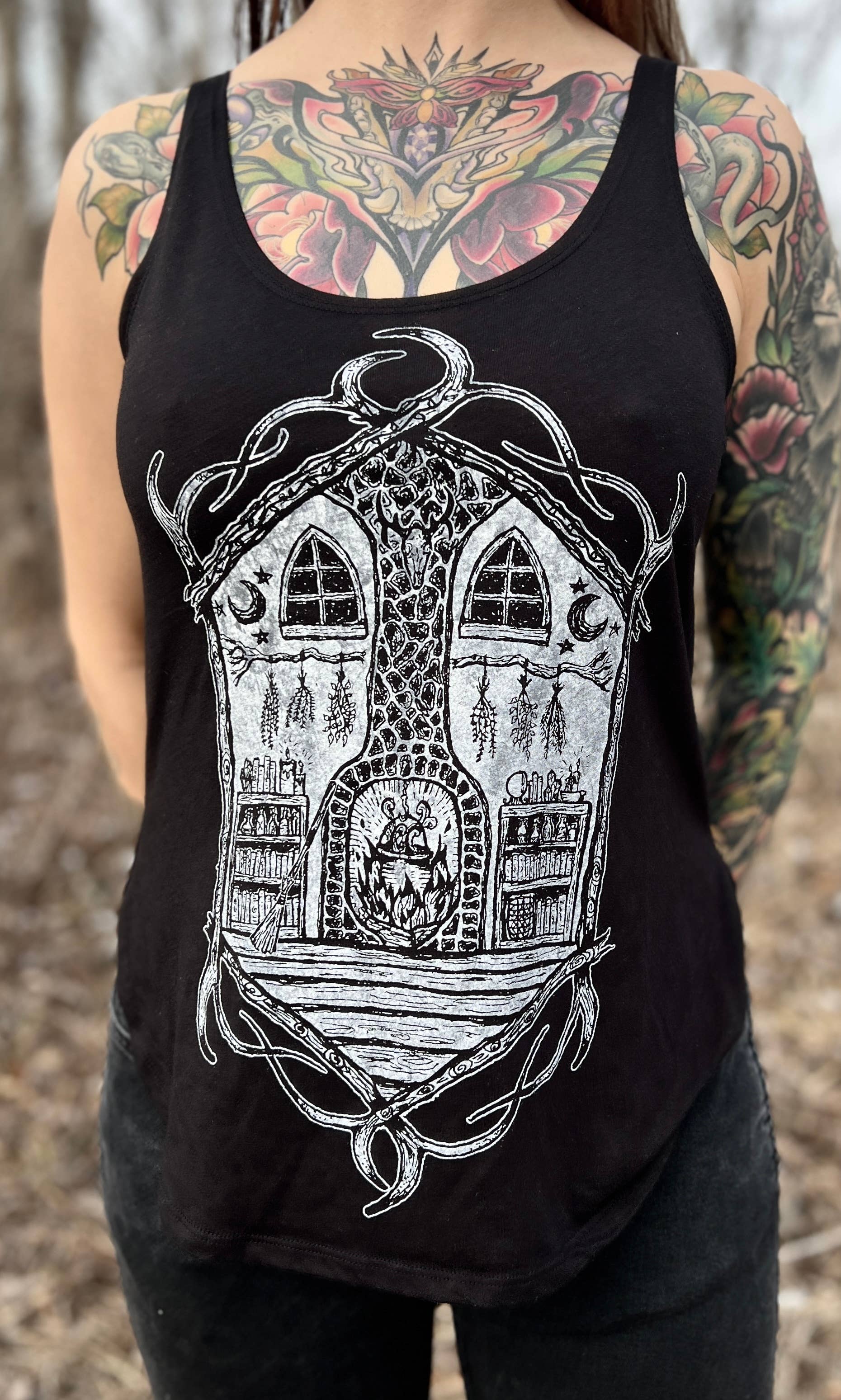 SOVRIN - Wholesale Tank Top - Women's - Hearthwitch womens side slit flowy tank1