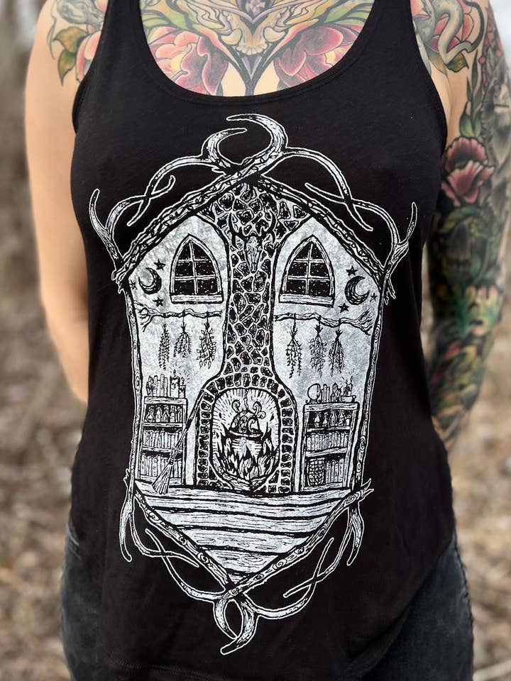 SOVRIN - Wholesale Tank Top - Women's - Hearthwitch womens side slit flowy tank1