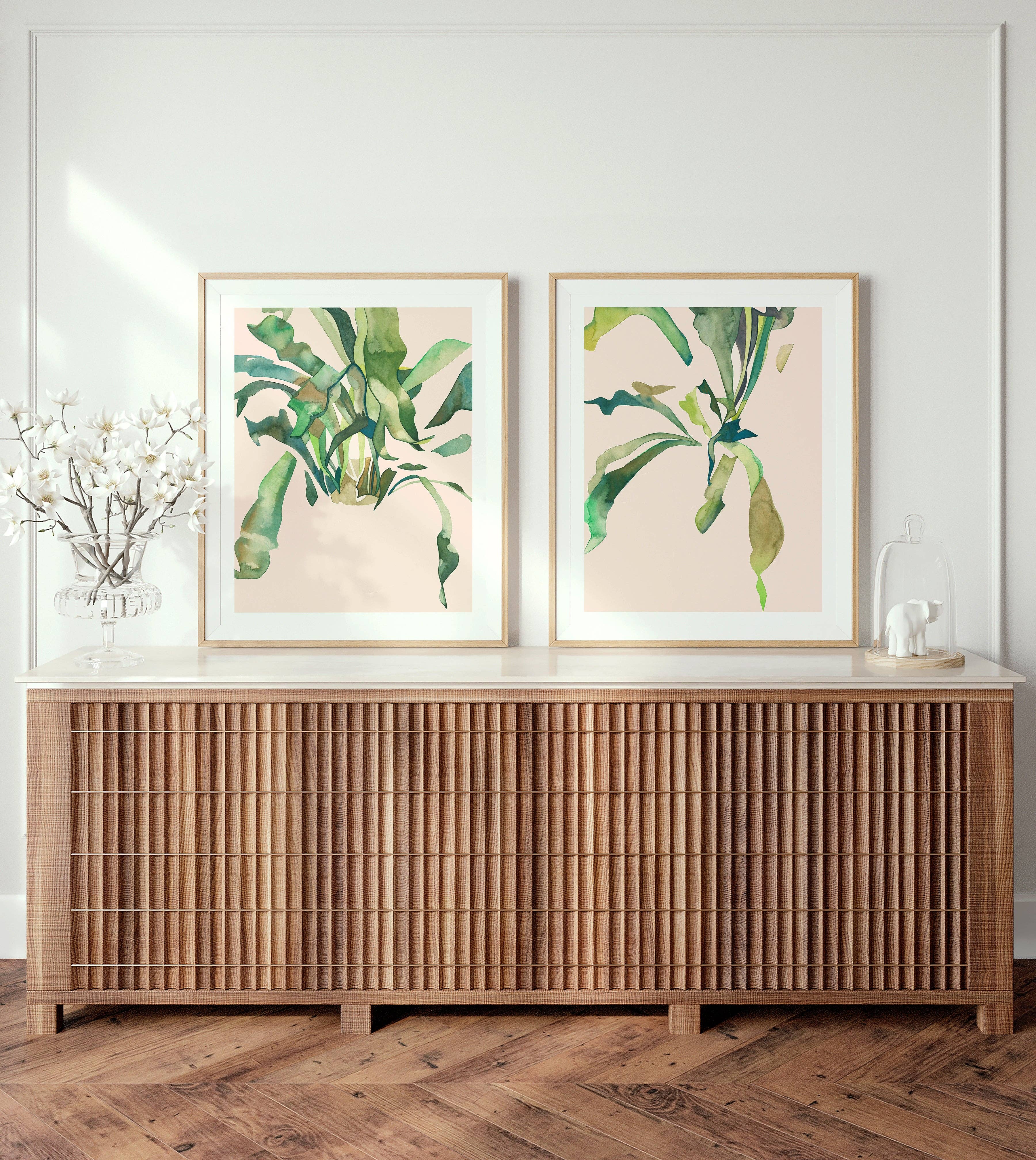 Renee Staeck - Wholesale Art Print - STAGHORN 2 Vibrant Giclée Art Print by Renée Staeck2