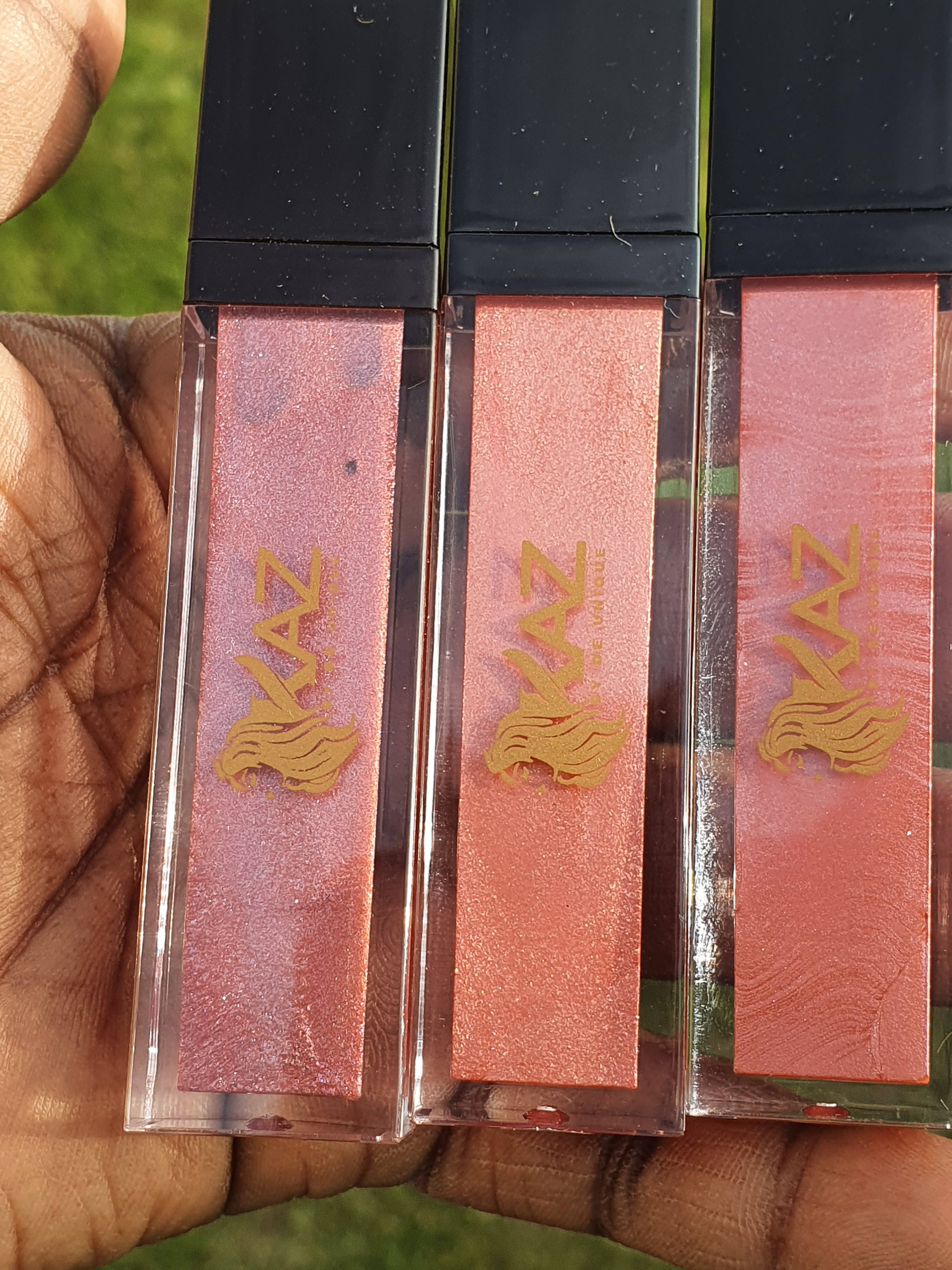 Kaz by De Unique Limited - Wholesale Lip Gloss - Peach lipgloss bundle2