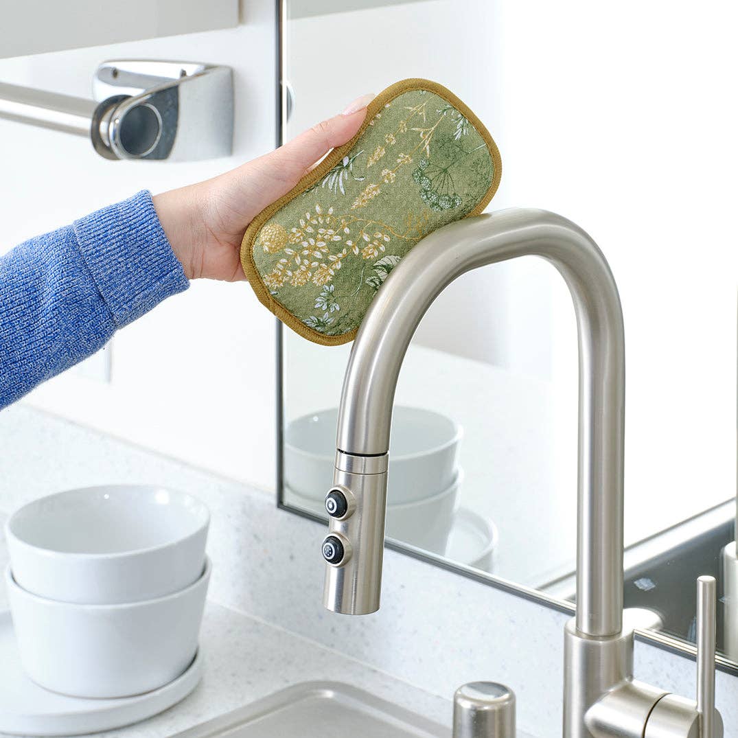 WerkShoppe - Wholesale Cleaning Sponge - Kitchen Herbs Scrubbie Set3