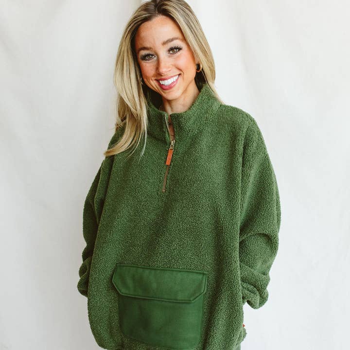 VOLWASSENEN SHERPA ZIP TRUI | SPAR voor wholesale door goumikids