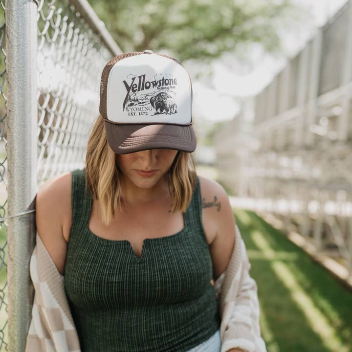 Hey Jude Graphic Tees - Wholesale Trucker Hat - Women's - Yellowstone Trucker Hat