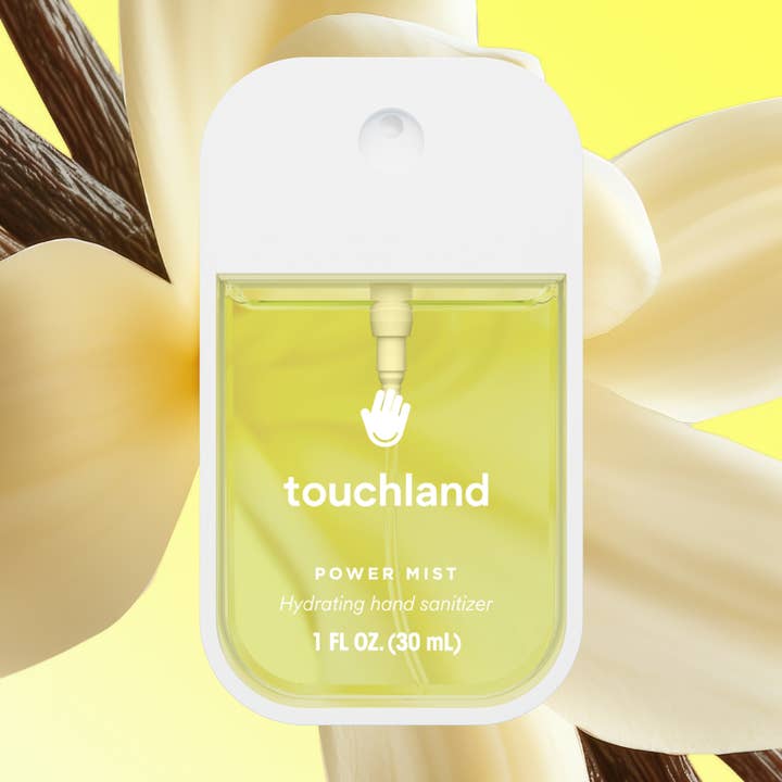 Vanilla Blossom Power Mist Hydrating Hand Sanitizer for wholesale by Touchland