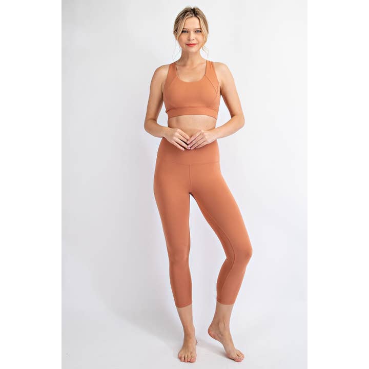 Rae Mode - Wholesale Fashion Leggings - Women's - CAPRI LENGTH YOGA PANTS WITH TWO-LINE INSEAM
