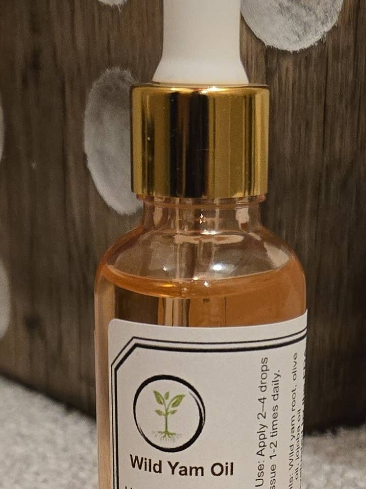 Olio di igname selvatico per la vendita all'ingrosso da parte di Radiant Roots Herbs and Wellness