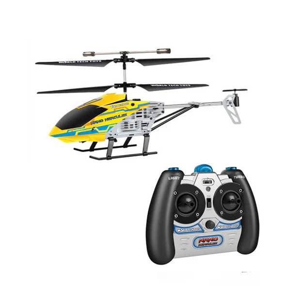 3.5CH Nano Hercules IR UNBREAKABLE Gyro Remote Helicopter for wholesale by World Tech Toys