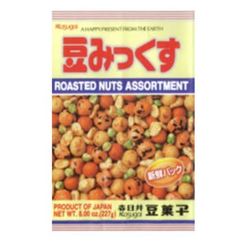 L&F Universal Goods - Wholesale Nuts - Kasugai Mame Mix Roasted Nuts 12/8OZ0