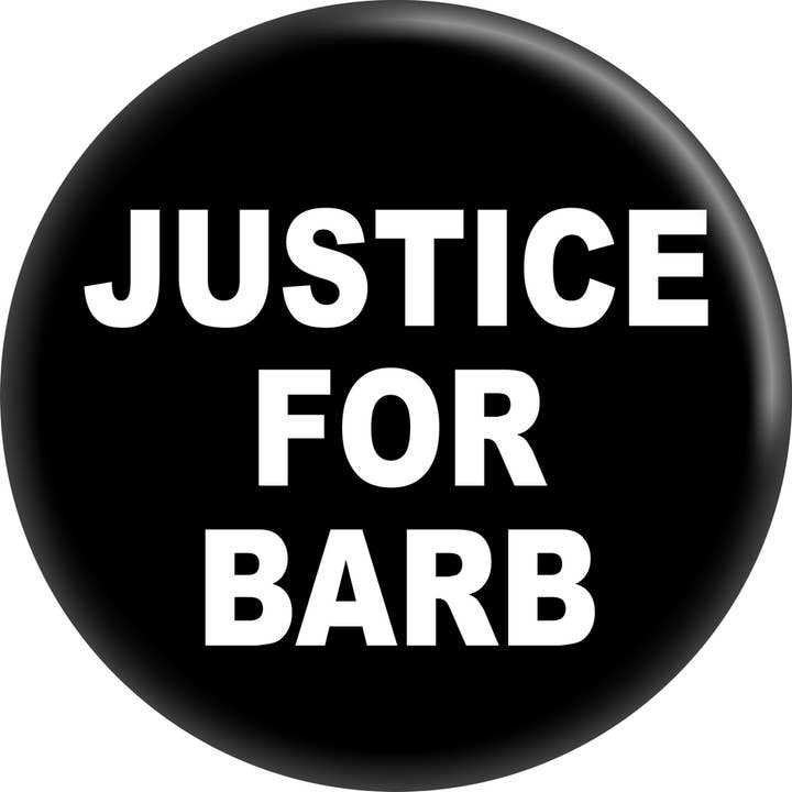 Magnet - "Justice For Barb" for wholesale by Square Deal Recordings & Supplies