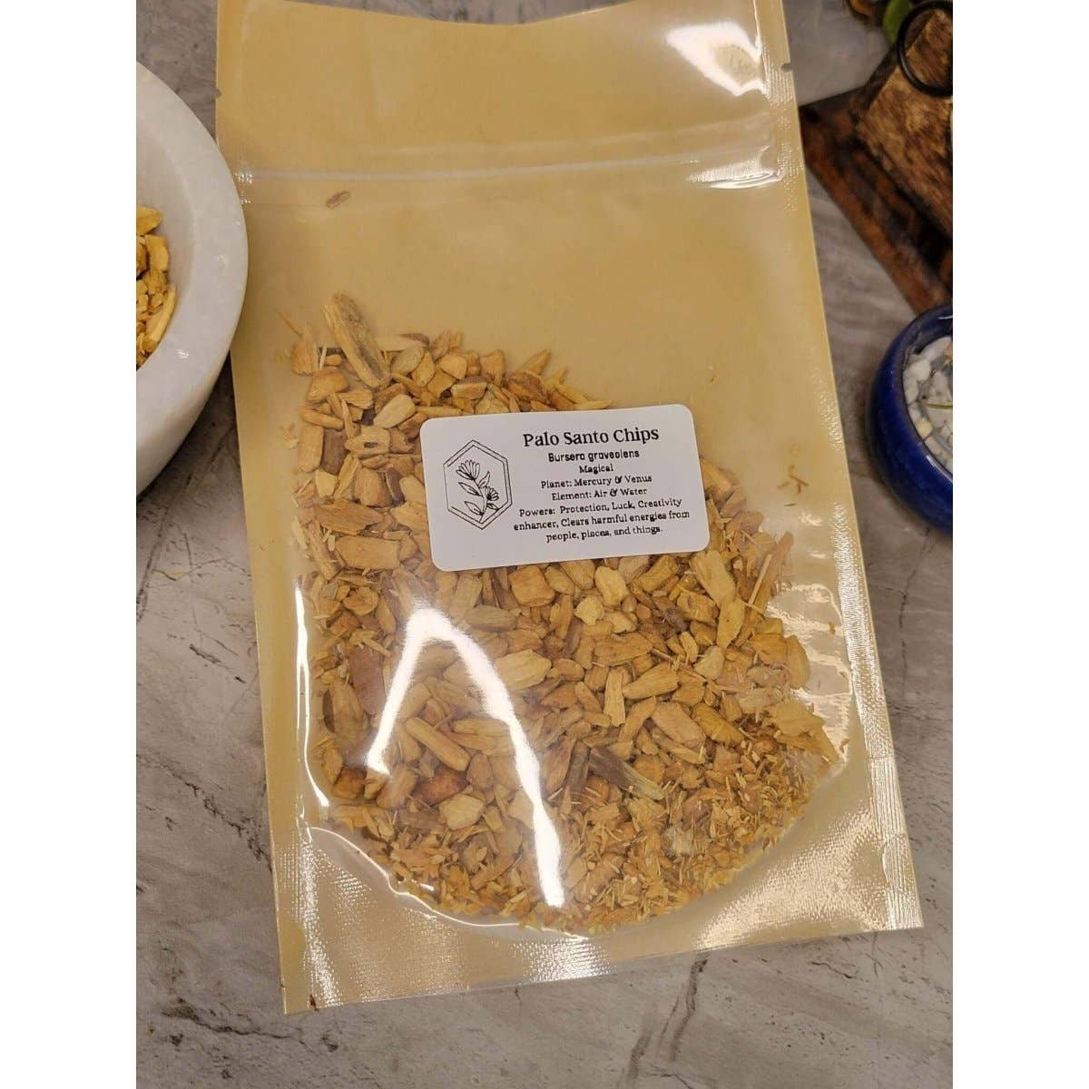 My Magic Place Shop - Vente Encens - Chips Palo Santo 1 oz3