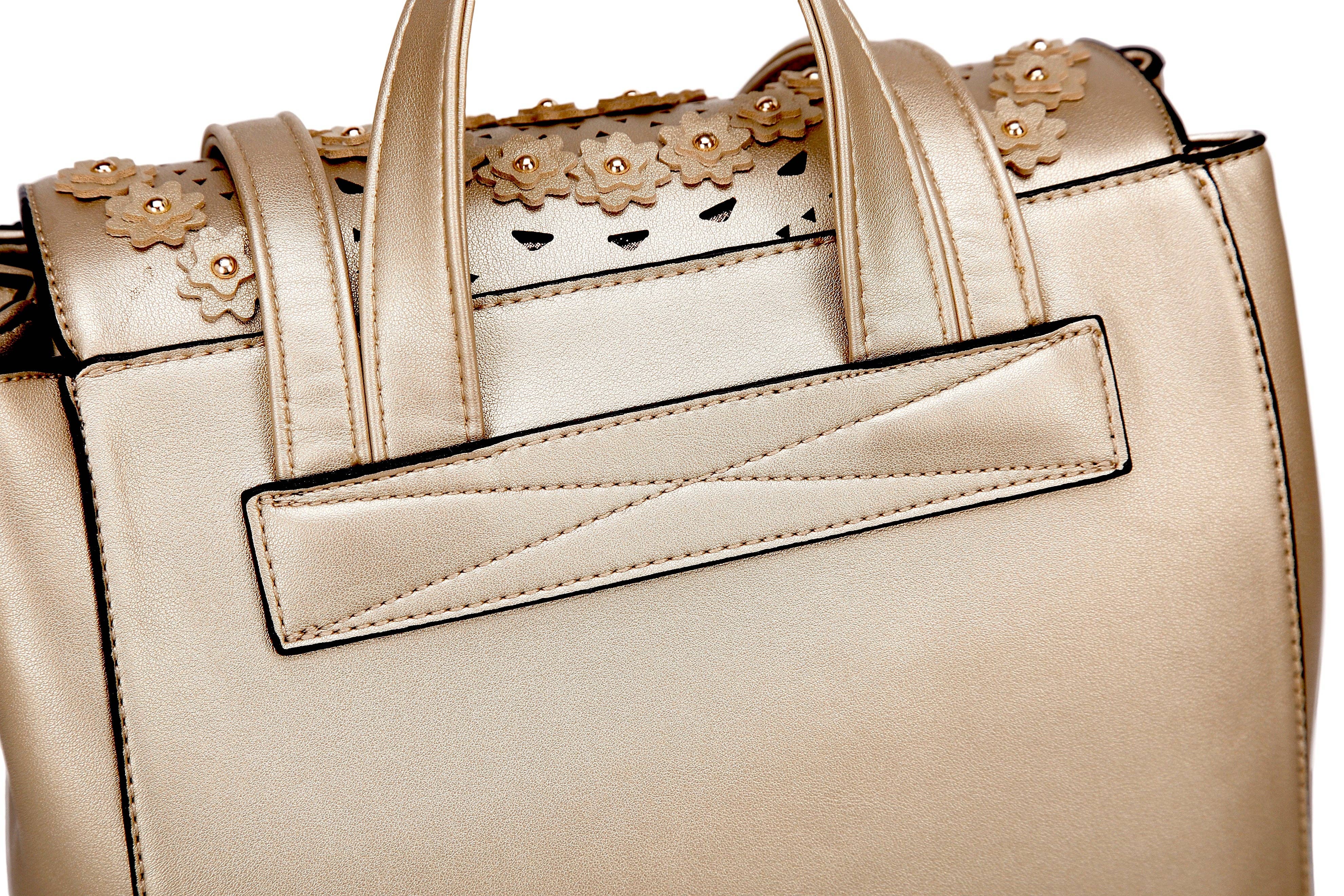 Brangio (Italy) Company Inc. - Wholesale Rugzak - Dames - Brangio Italië Sprankelende Bloemrijke Versierde Rugzak10