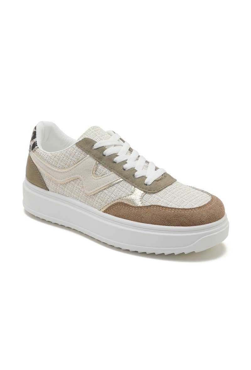 Joia Paris – wholesale Vardagssneakers - Dam – Sköna dam sneakers i texturerat tyg SL-22013