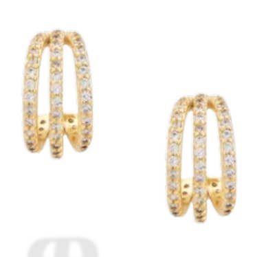 First Class Gold Hoops for wholesale by Full Herizon