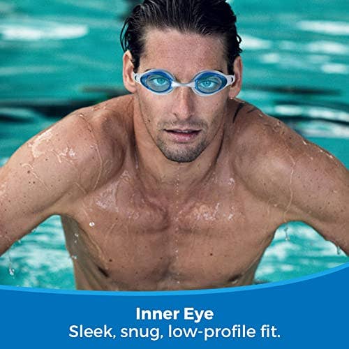 Water Gear - Wholesale Swim Goggles - Unisex - Water Gear Vector Metallic Anti-Fog Swim Goggles4
