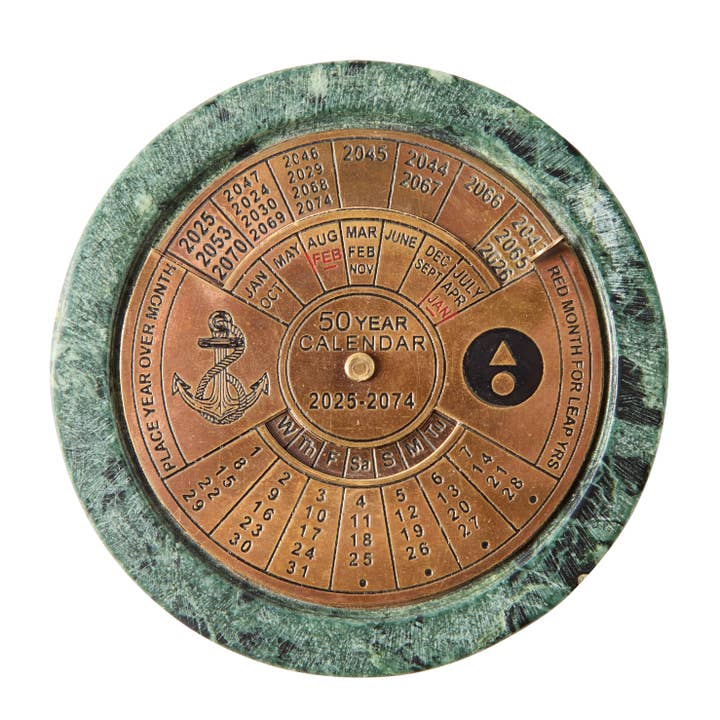 50 Year Calendar for wholesale by Paradox Collections