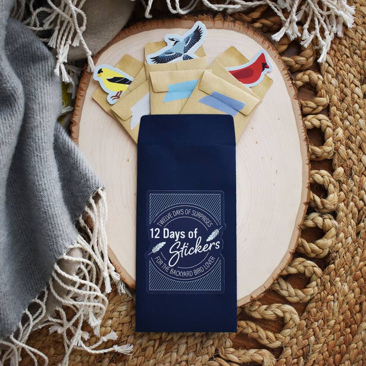 12 Days Of Stickers - Birds for wholesale by Wild North Co